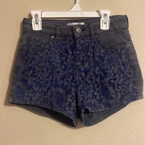 Guess shorts with lace detail size 25